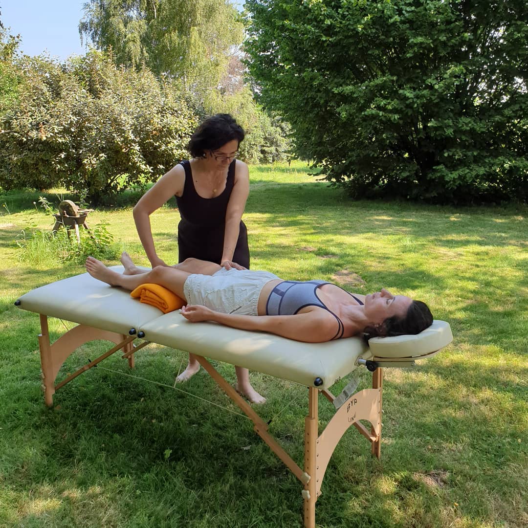 Séance de Shiatsu en extérieur